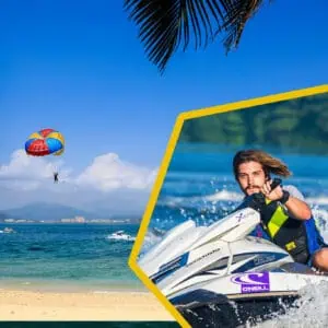 ADVENTURES SEEKER’S – Parasailing and Jet Ski with shopping